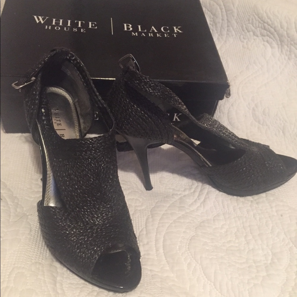 Black stilettos